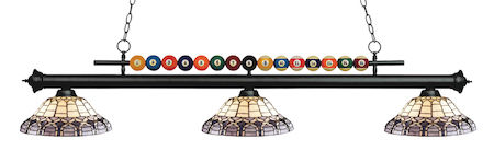 Z-Lite Shark 3 Light Billiard Light 170MB-H14-4