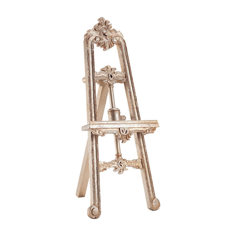 Champagne Mini Mahogany Easel