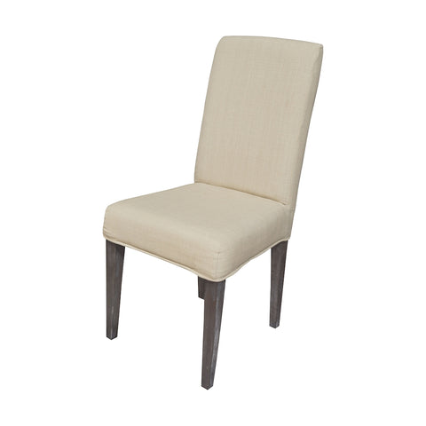 Couture Covers Parsons Chair Cover - Light Cream