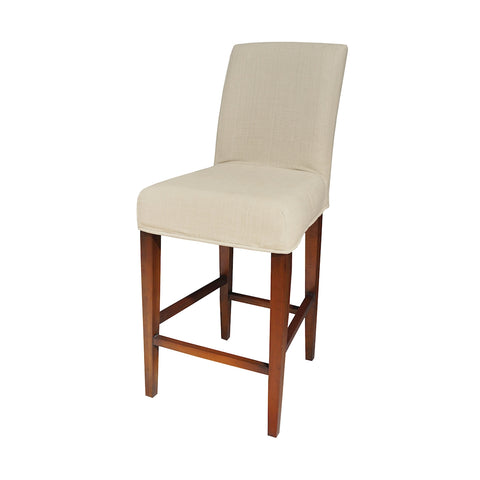 Couture Covers Parsons Barstool Cover - Light Cream