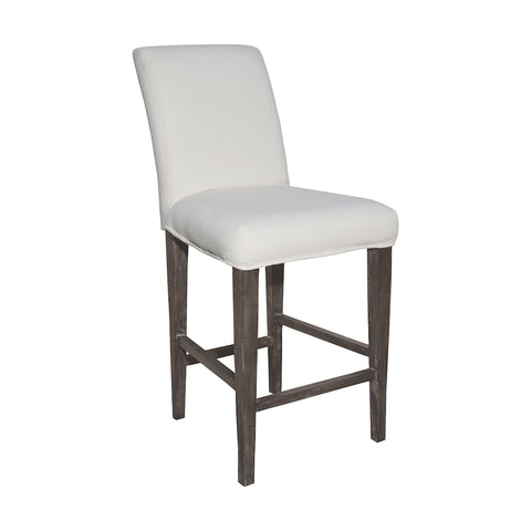 Couture Covers Parsons Barstool Cover - Pure White