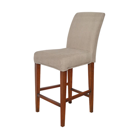 Couture Covers Parsons Barstool Cover - Light Brown