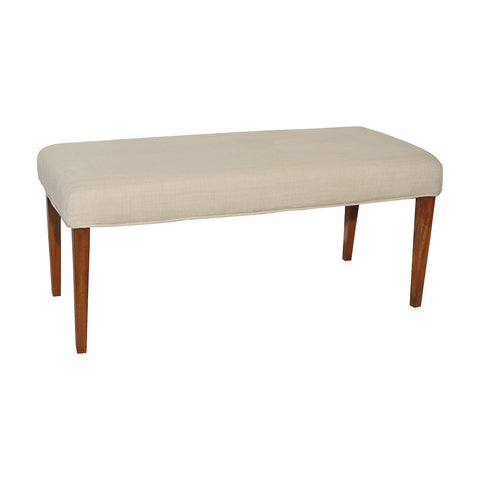 Couture Covers Double Bench Cover - Light Cream