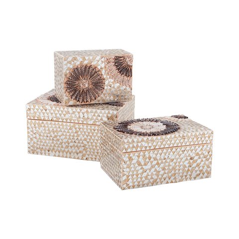 Medium Capiz Shell Urchin Box