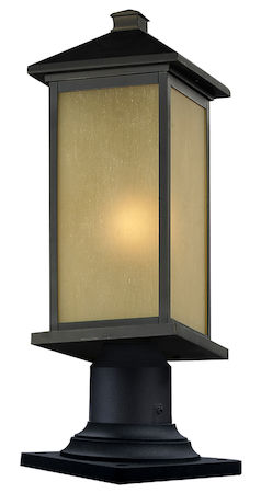 Z-Lite Vienna Outdoor Post Light 548PHMR-533PM-ORB