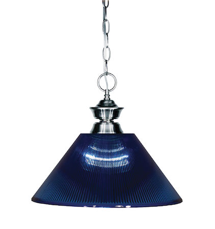 Z-Lite Shark 1 Light Pendant 100701GM-ARDB