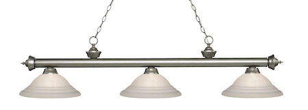 Z-Lite Riviera 3 Light Billiard Light 200-3AS-SW16