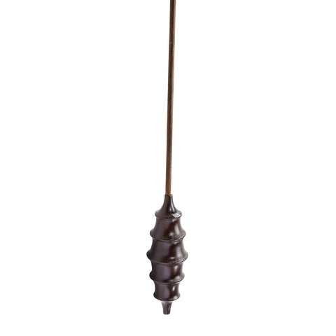 Chocolate Hand Carved Cocoon Stalk