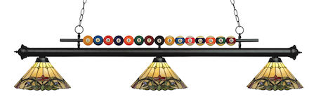 Z-Lite Shark 3 Light Billiard Light 170MB-Z14-49