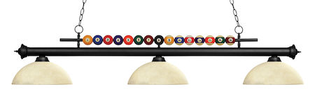 Z-Lite Shark 3 Light Billiard Light 170MB-DGM14