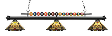 Z-Lite Shark 3 Light Billiard Light 170MB-Z14-46