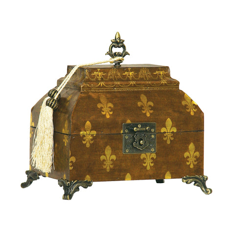 Fleur De Lis Broach Box