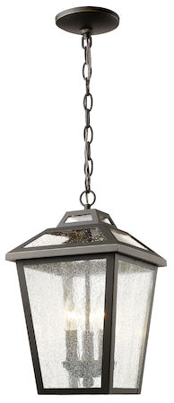 Z-Lite Bayland 3 Light Outdoor Chain Light 539CHM-ORB