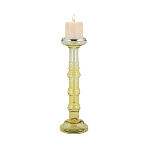 Catalina Seagrass Candle Holder - Medium