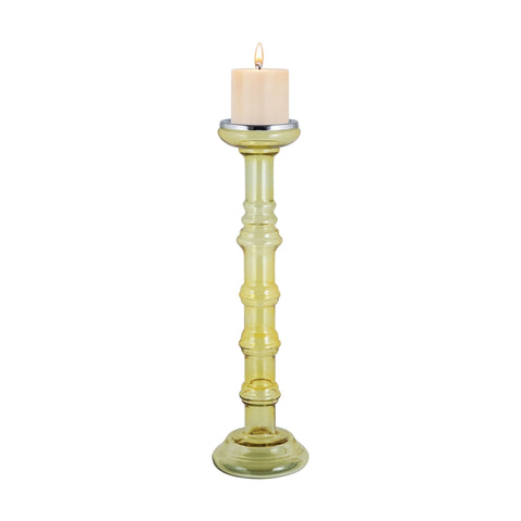 Catalina Seagrass Candle Holder - Large