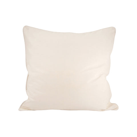 Chambray 24x24 Pillow In Ivory