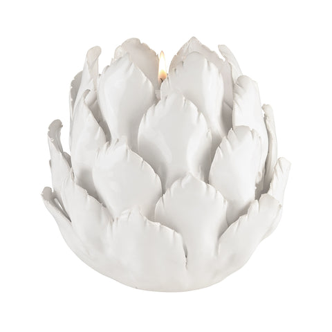 Ceramic Artichoke Candle Holder