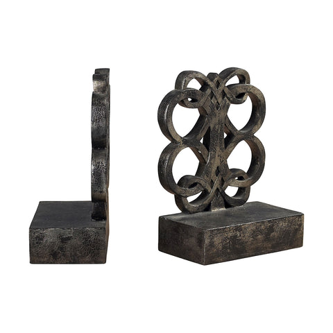 Bookends In Durand Bronze Finish