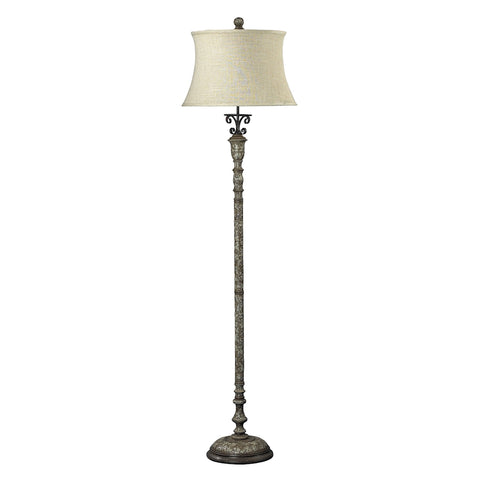 La Loire Floor Lamp In Halifax Grey