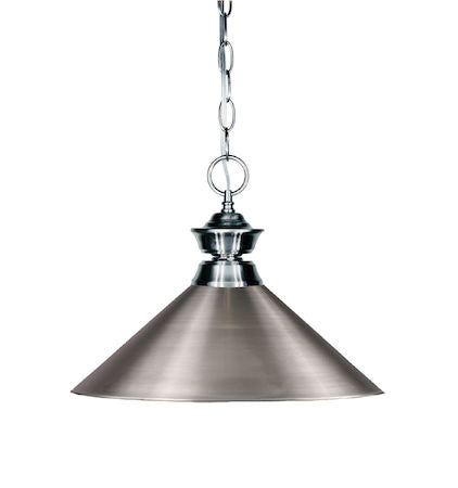 Z-Lite Shark 1 Light Pendant 100701GM-MBN