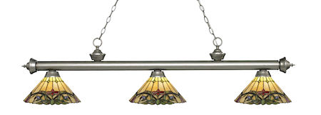 Z-Lite Riviera 3 Light Billiard Light 200-3AS-Z14-49