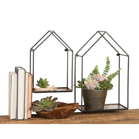 House Set of 2 Shelves