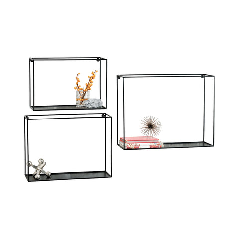 Quadro Set of 3 Wall Shelves