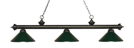 Z-Lite Riviera 3 Light Billiard Light 200-3GB-MDG