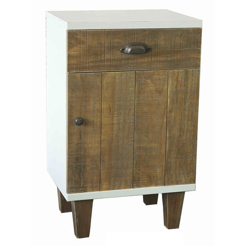 The Urban Port Elegant Home decor White Cabinet by Urban Port