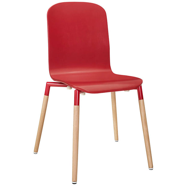 Stack Dining Wood Side Chair