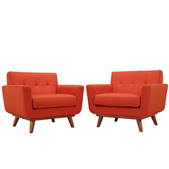 Engage Armchair Wood Set of 2