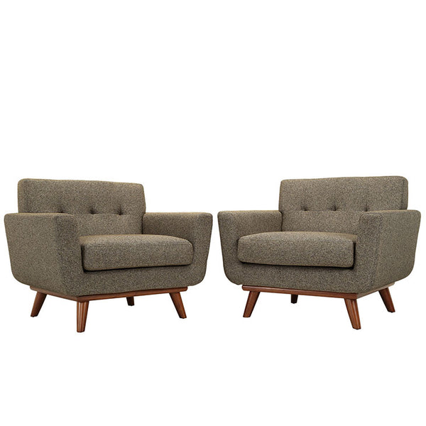 Engage Armchair Wood Set of 2