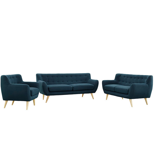 Remark 3 Piece Living Room Set