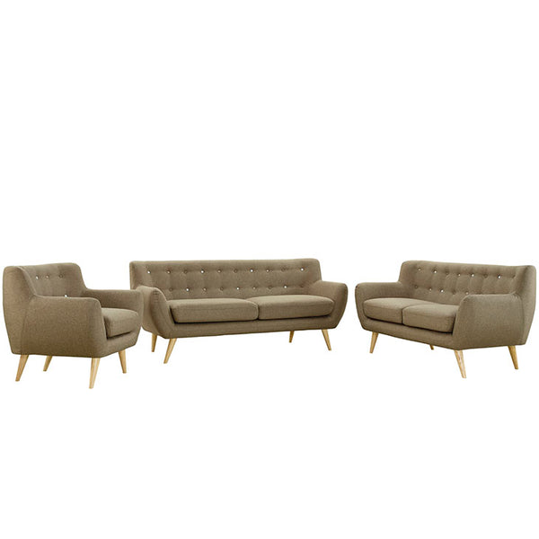 Remark 3 Piece Living Room Set