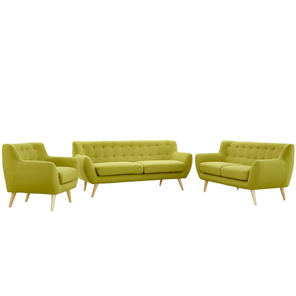 Remark 3 Piece Living Room Set