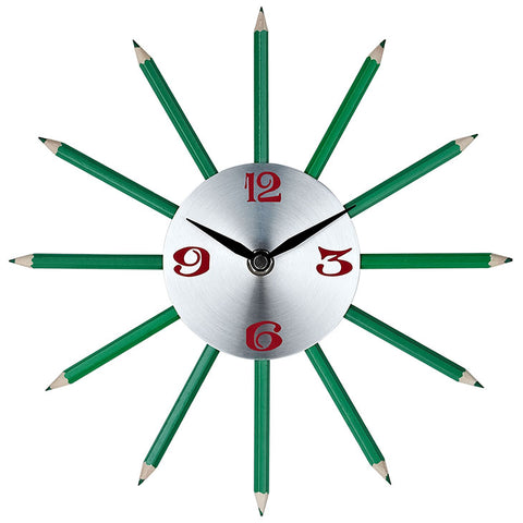 Pencil Wall Clock