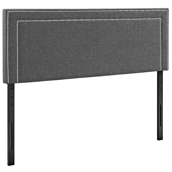 Jessamine King Upholstered Fabric Headboard