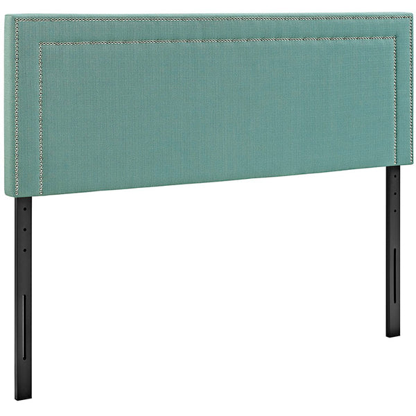 Jessamine King Upholstered Fabric Headboard