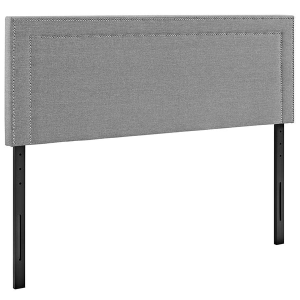 Jessamine King Upholstered Fabric Headboard