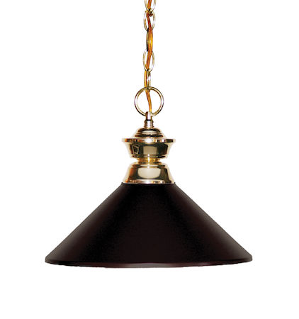 Z-Lite Shark 1 Light Pendant 100701PB-MBRZ