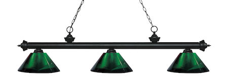 Z-Lite Riviera 3 Light Billiard Light 200-3MB-ARG