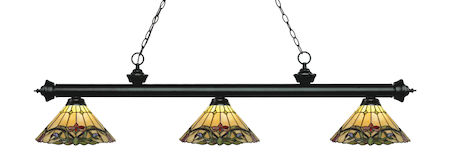 Z-Lite Riviera 3 Light Billiard Light 200-3MB-Z14-49