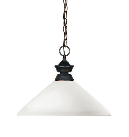 Z-Lite Shark 1 Light Pendant 100701OB-AMO14