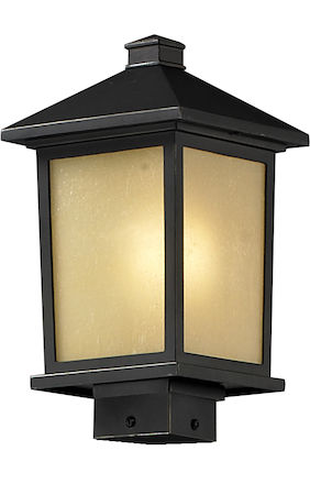 Z-Lite Holbrook Outdoor Post Light 537PHM-ORB