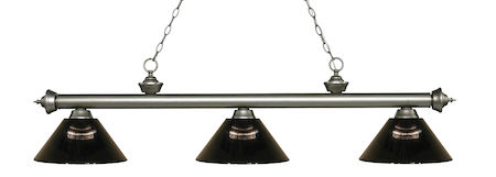 Z-Lite Riviera 3 Light Billiard Light 200-3AS-ARS