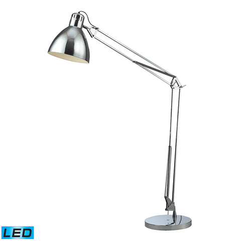 Ingelside LED Floor Lamp In Chrome With Chrome Shade