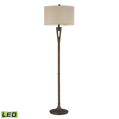 Martcliff LED Floor Lamp in Burnished Bronze