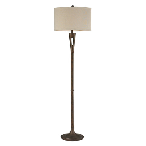 Martcliff Floor Lamp in Burnished Bronze