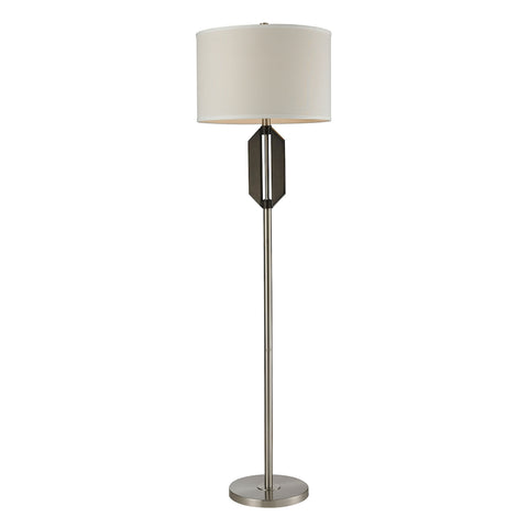 Fetterville Table Lamp In Morton Bronze And Brushed Steel