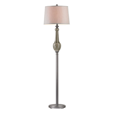 Sailsbury Floor Lamp in Georgia Grey Glaze